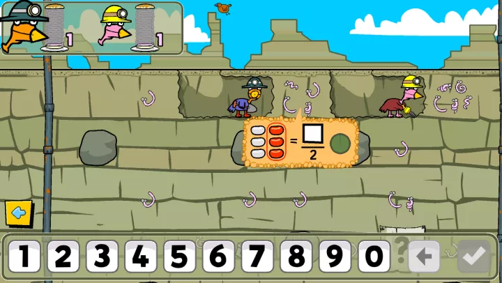 Miner Birds: Fractions