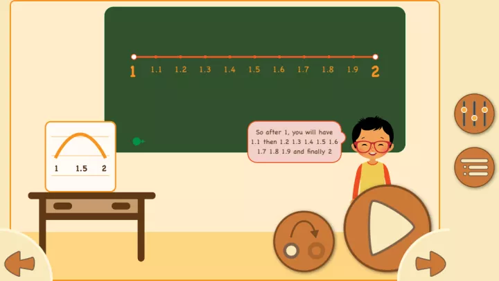 Decimals and Fractions app