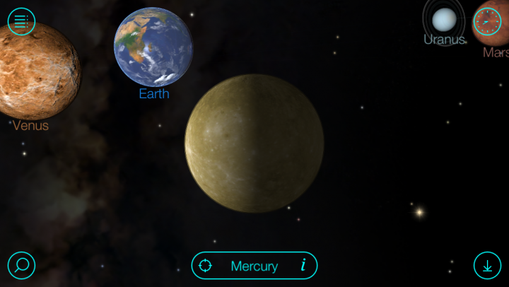 Solar Walk – Planets Explorer app
