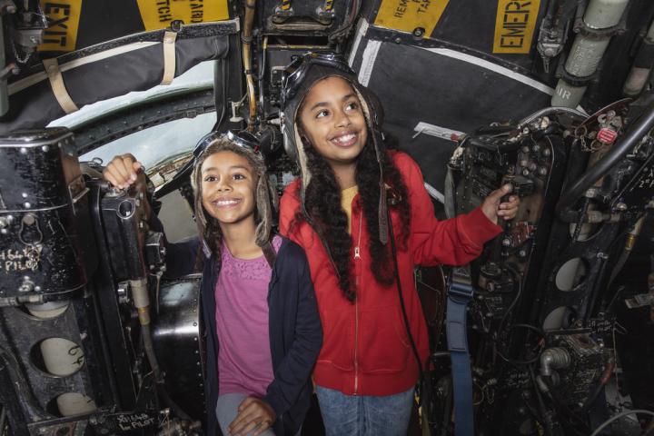 Children at the Imperial War Museums