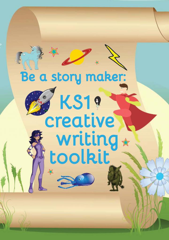 KS1 creative writing toolkit and KS2 creative writing toolkit
