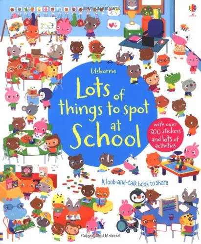 Lots of things to spot at school