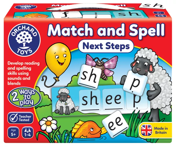 Match and Spell Next Steps