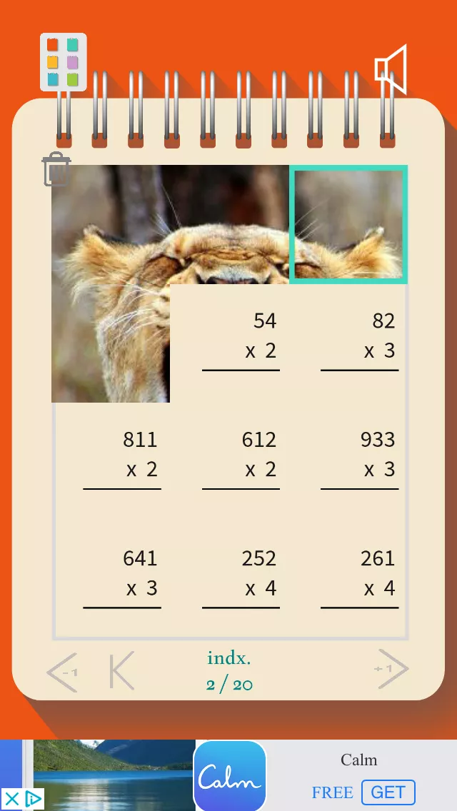 Maths Loops Multiply