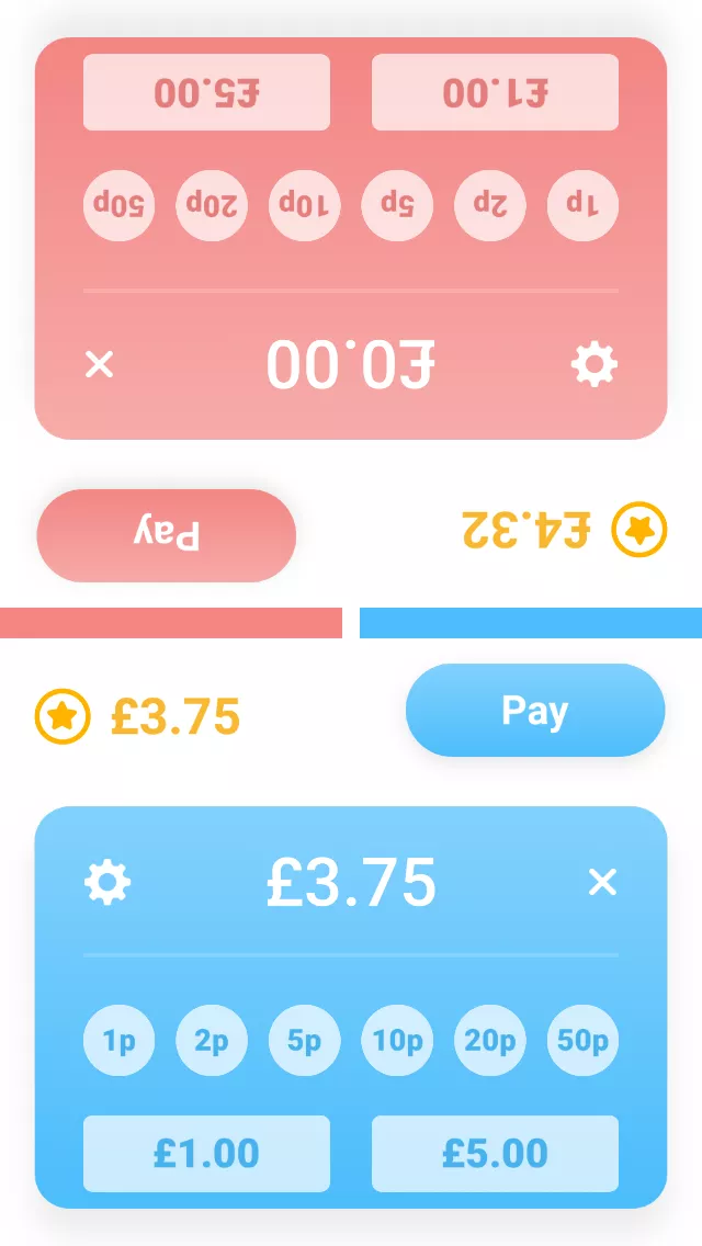 Money Math Duel – Split Screen