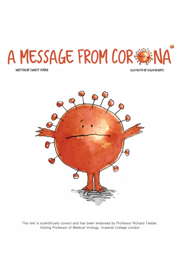 A Message from Corona by Charity Tedder and Leighton Noyes