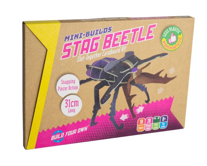 Mini Builds Stag Beetle, Build Your Own