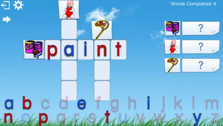 Montessori Crosswords app
