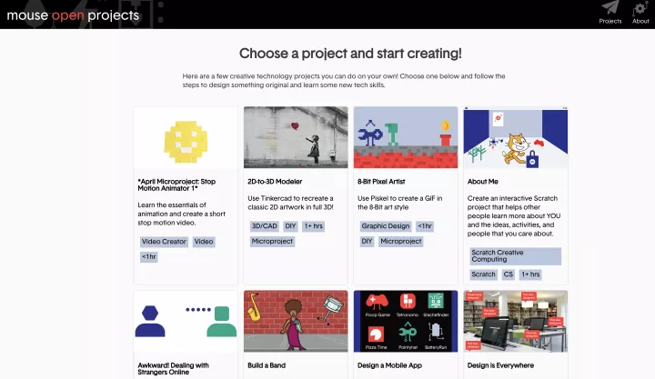 Mouse Open Projects
