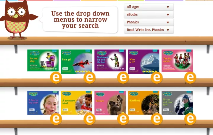 Oxford Owl Phonics storybooks Oxford Owl Phonics storybooks