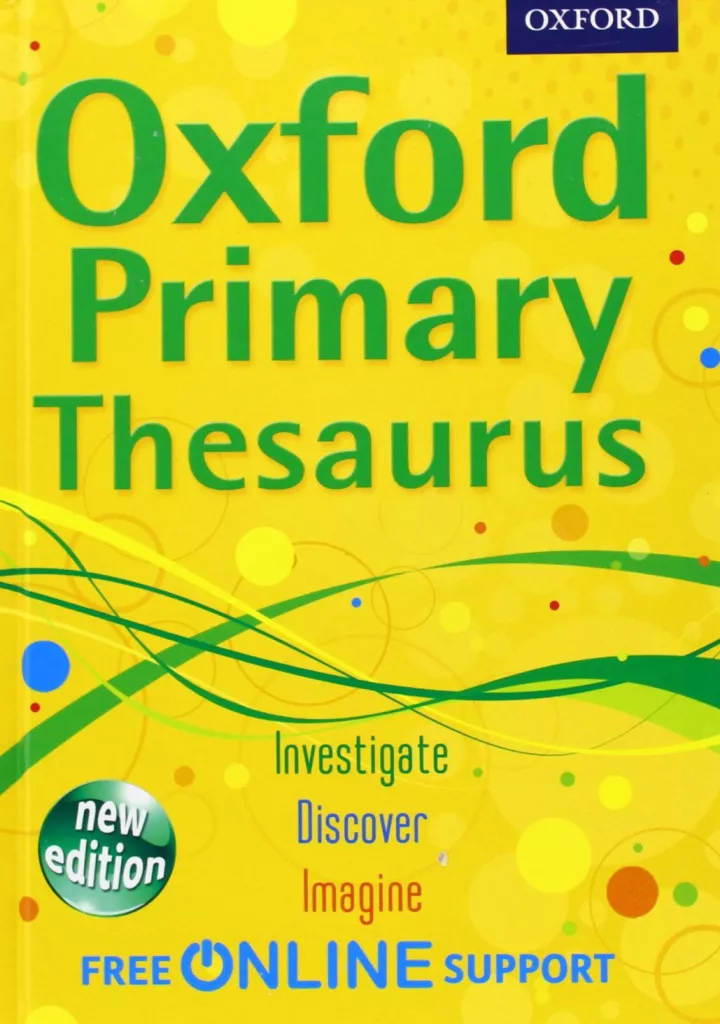 Oxford Primary Thesaurus