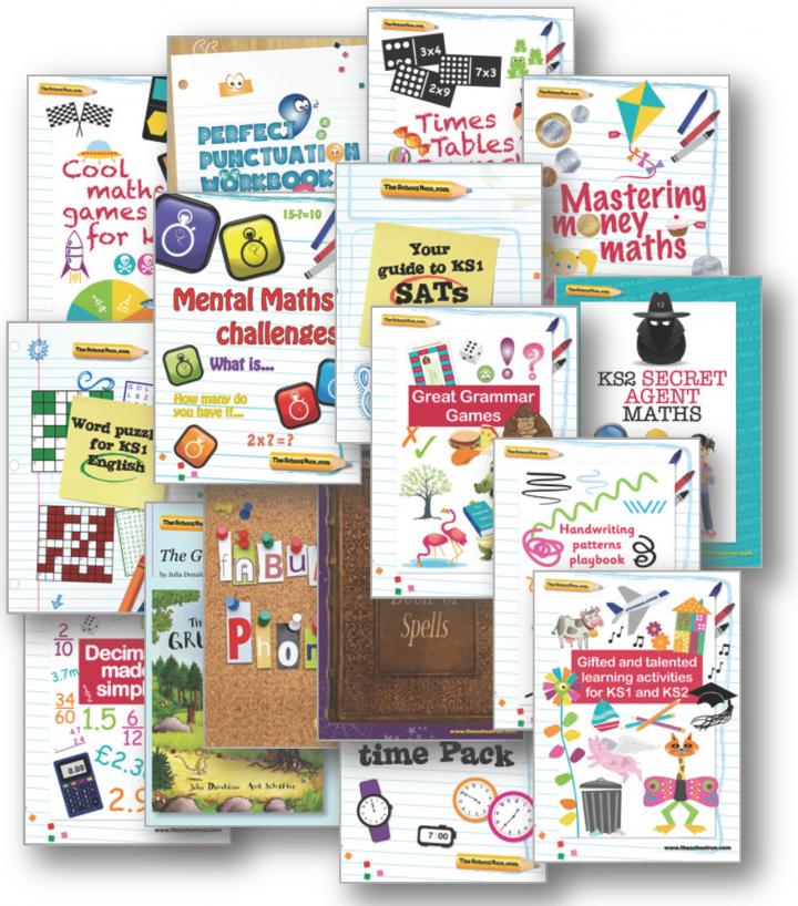 TheSchoolRun learning packs