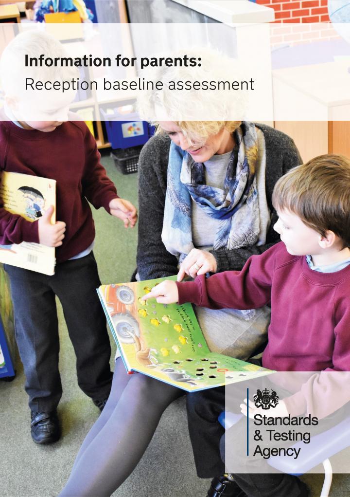 Reception Baseline Assessment parent leaflet