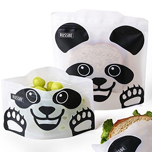 Reusable Sandwich & Snack Bags (Panda)
