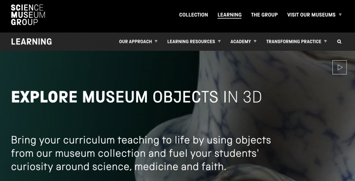 Explore Science Museum objects in 3D