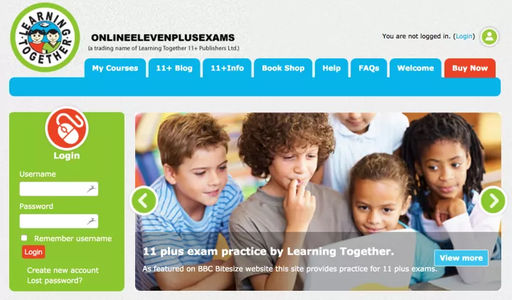 Online 11+ courses from Learning Together