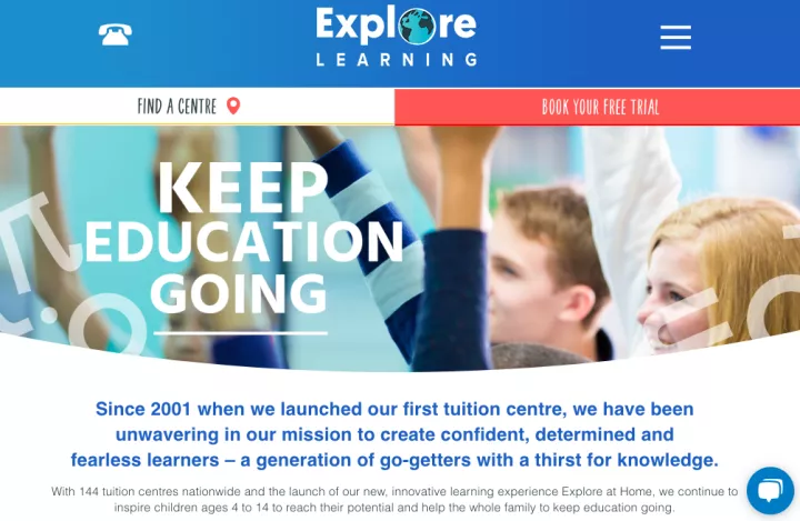 Explore Learning: Explore at Home