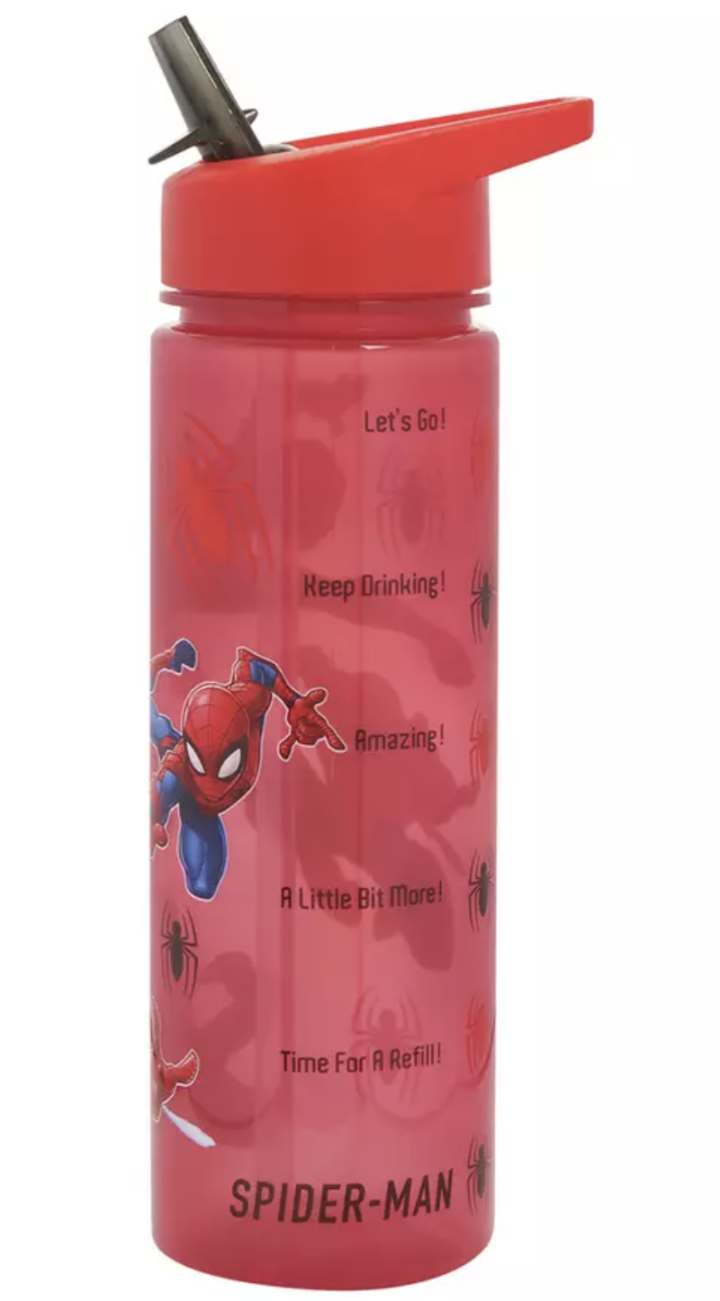 Spiderman water bottle 