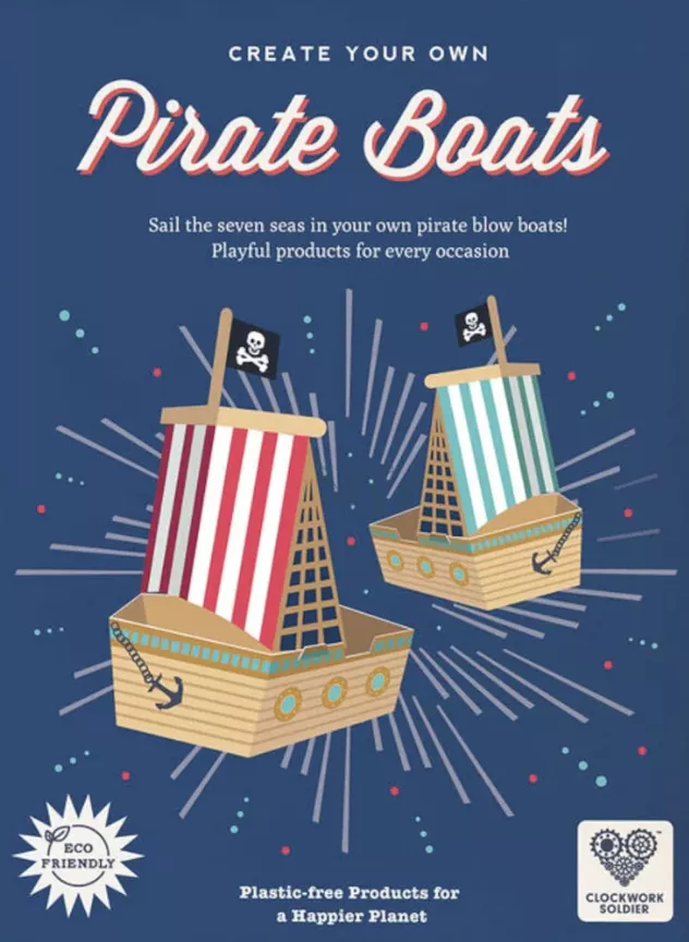 Pirate blow boats