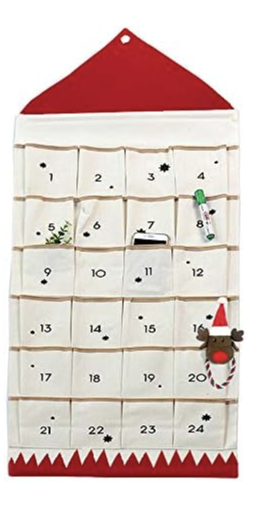 Fabric Christmas calendar
