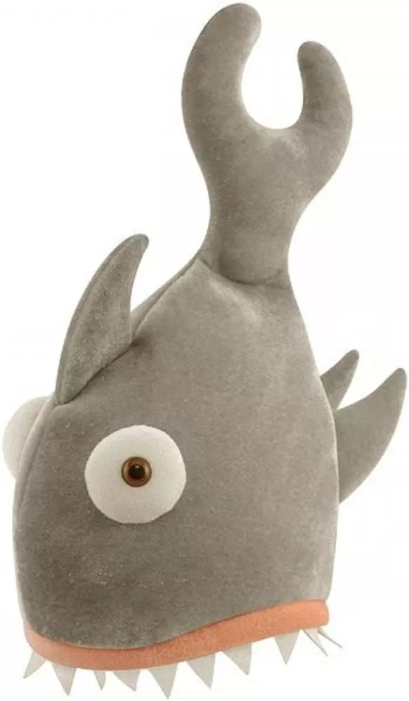 Shark bite hat