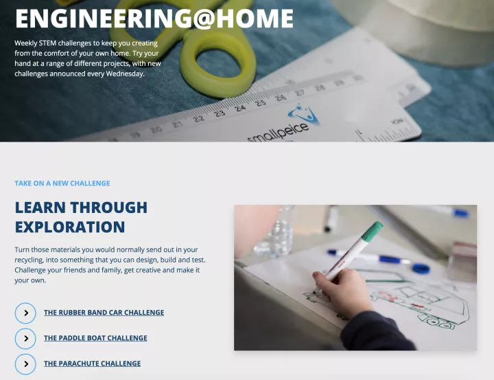 https://www.smallpeicetrust.org.uk/engineering-at-home https://www.smallpeicetrust.org.uk/engineering-at-home