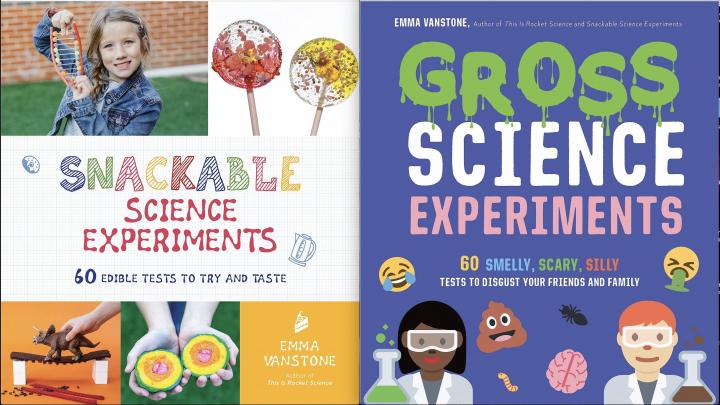 Snackable Science Experiments & Gross Science Experiments by Emma Vanstone