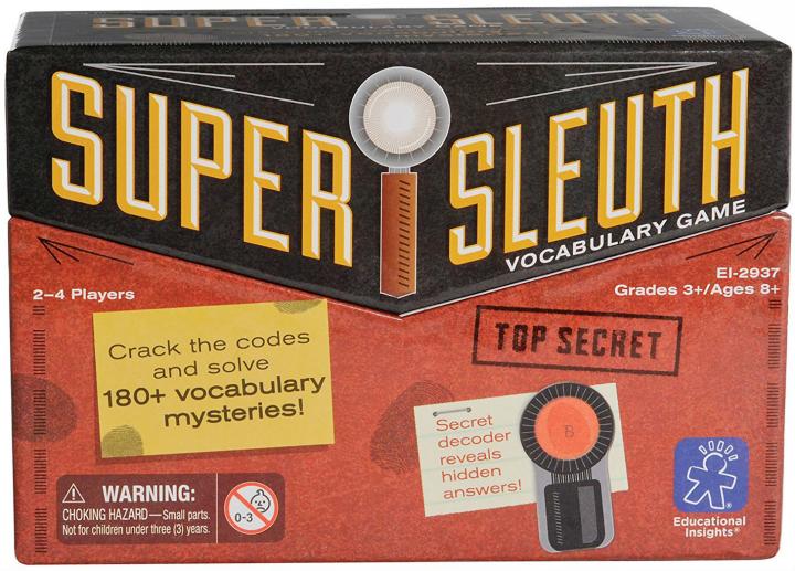 Learning Resources Super Sleuth Vocabulary Game