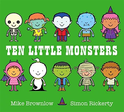 Ten Little Monsters by Mike Brownlow