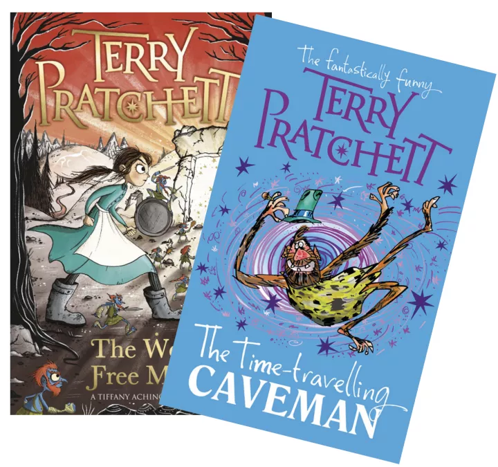 The Wee Free Men and The Time-travelling Caveman by Terry Pratchett