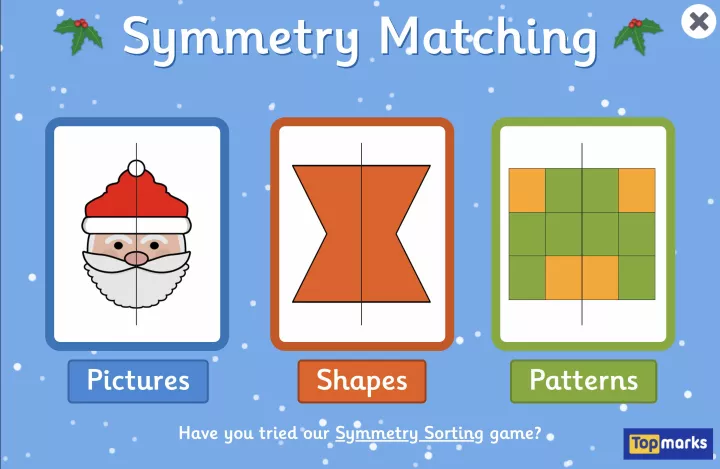 Topmarks Christmas games