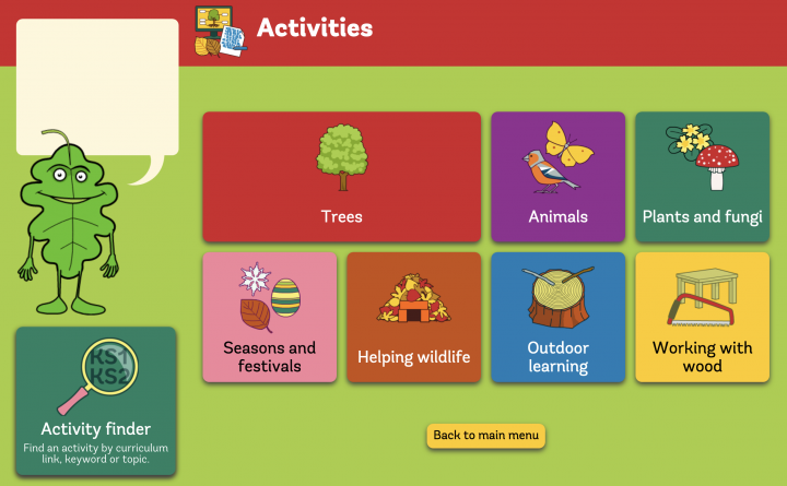 The Woodland Trust's Tree Tools for Schools website