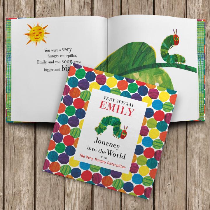 Personalised Journey With The Very Hungry Caterpillar Book