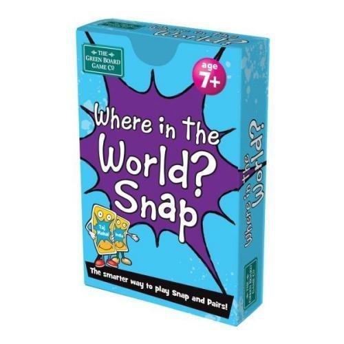 Where in the World Snap Card Game