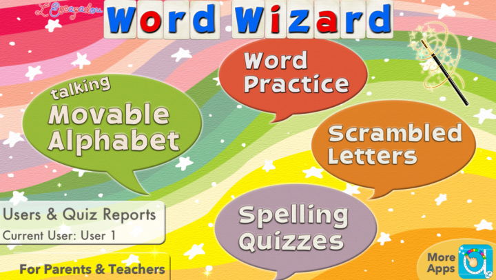 Word Wizard for Kids app