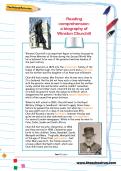 Reading comprehension resources