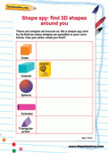 Shape spy: find 3D shapes around you Shape spy: find 3D shapes around you