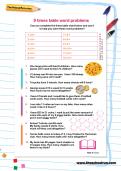 9 times table reasoning and problem solving