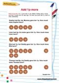 Add 1p more worksheet Add 1p more worksheet