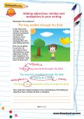 Adding adjectives, similes and metaphors to your writing Adding adjectives, similes and metaphors to your writing