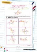 Angles around a point Angles around a point