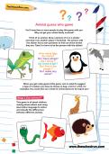 Animal guess who game Animal guess who game
