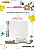 Animal homes worksheet Animal homes worksheet