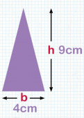 Calculating the area of a triangle tutorial Calculating the area of a triangle tutorial