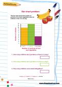 Bar chart problem worksheet Bar chart problem worksheet
