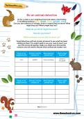 Be an animal detective Be an animal detective