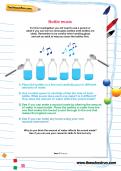 Bottle music activity Bottle music activity