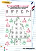 Christmas KS2 wordsearch Christmas KS2 wordsearch