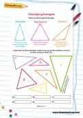 Classifying triangles worksheet Classifying triangles worksheet