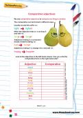Comparative adjectives worksheet Comparative adjectives worksheet